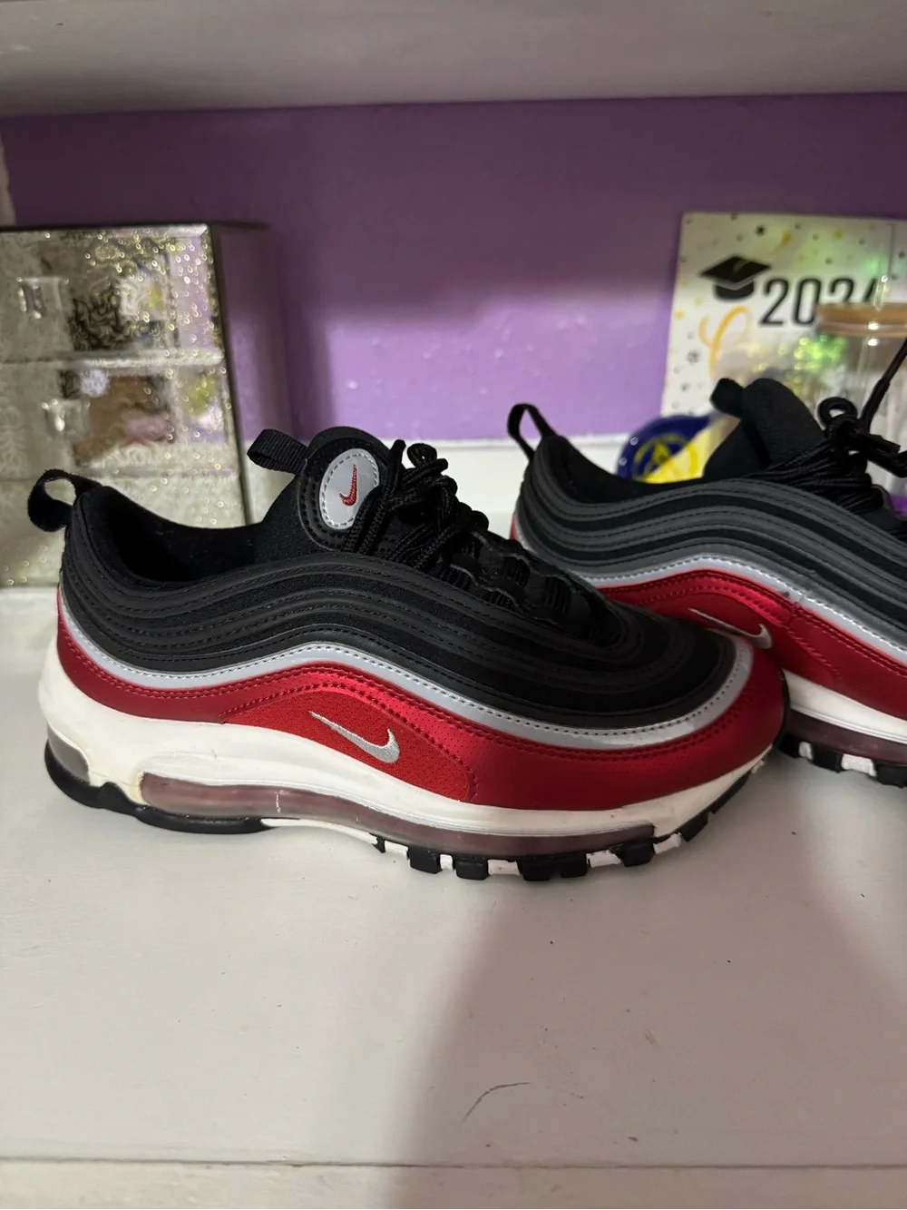 Nike Men’s Air Max 97 - Black/Red